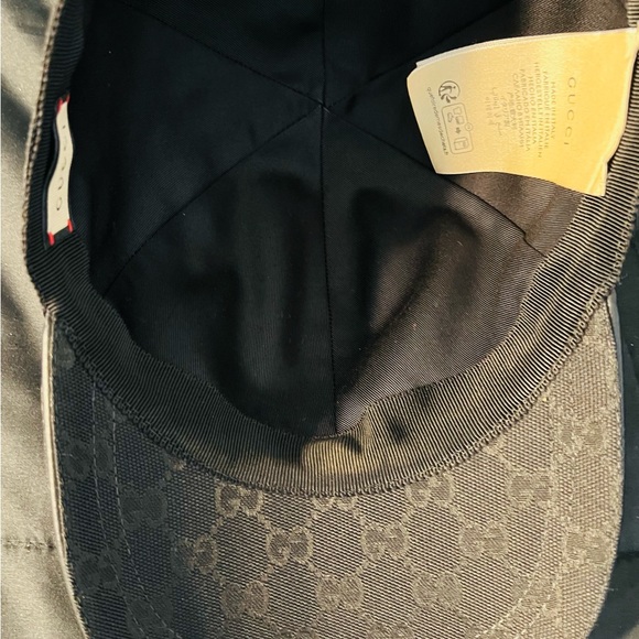 GUCCI Original GG Baseball Cap w/Web - Picture 8 of 8